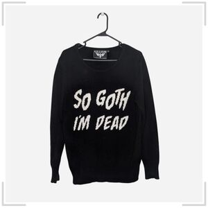So Goth Sweater